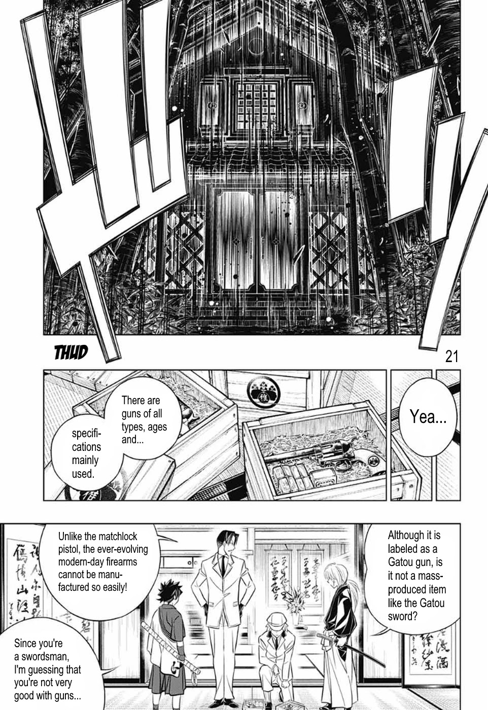 Rurouni Kenshin: Hokkaido Arc Chapter 27 page 22 - Chapter 27: Ezo Spruce Cones