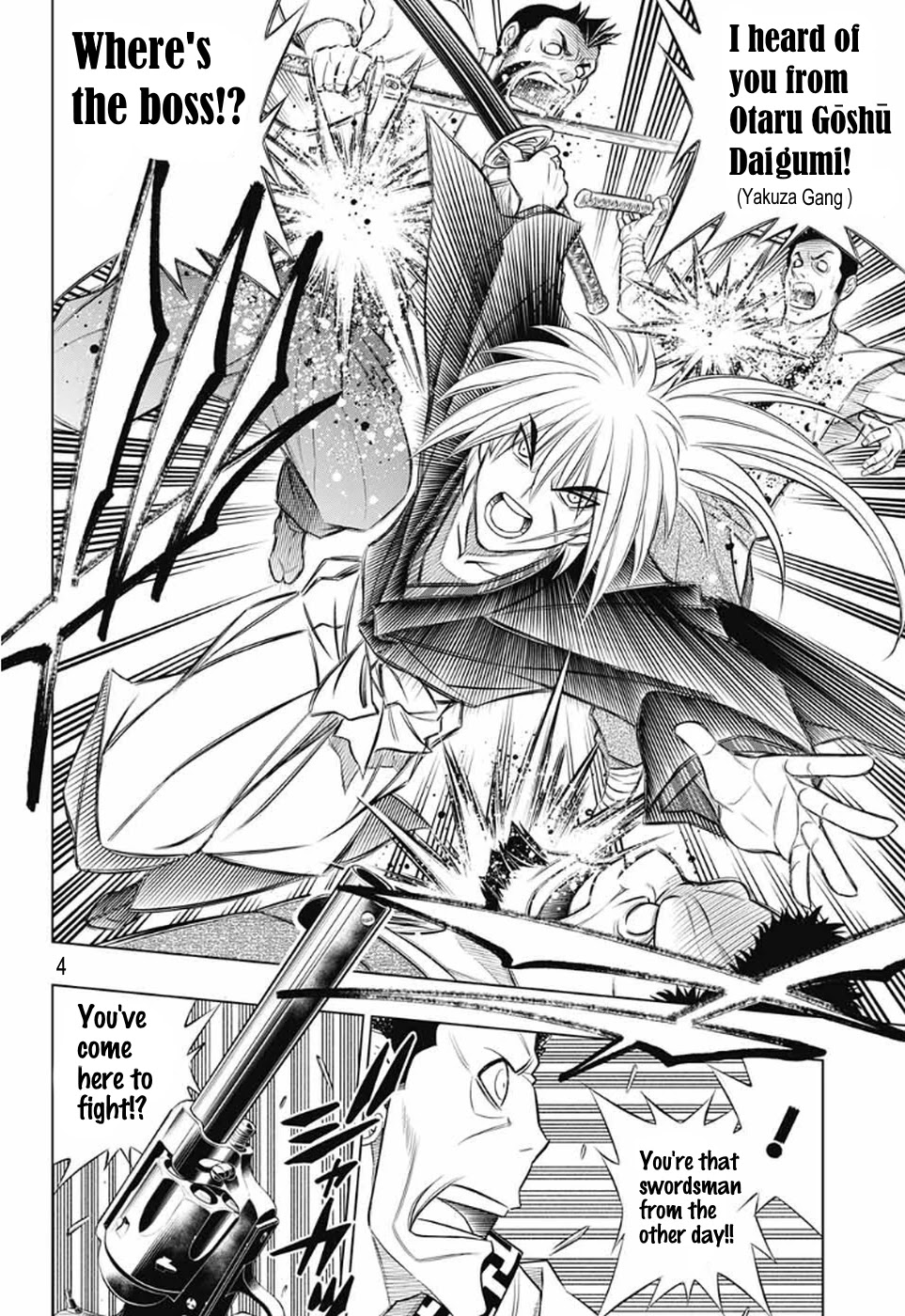 Rurouni Kenshin: Hokkaido Arc Chapter 27 page 5 - Chapter 27: Ezo Spruce Cones