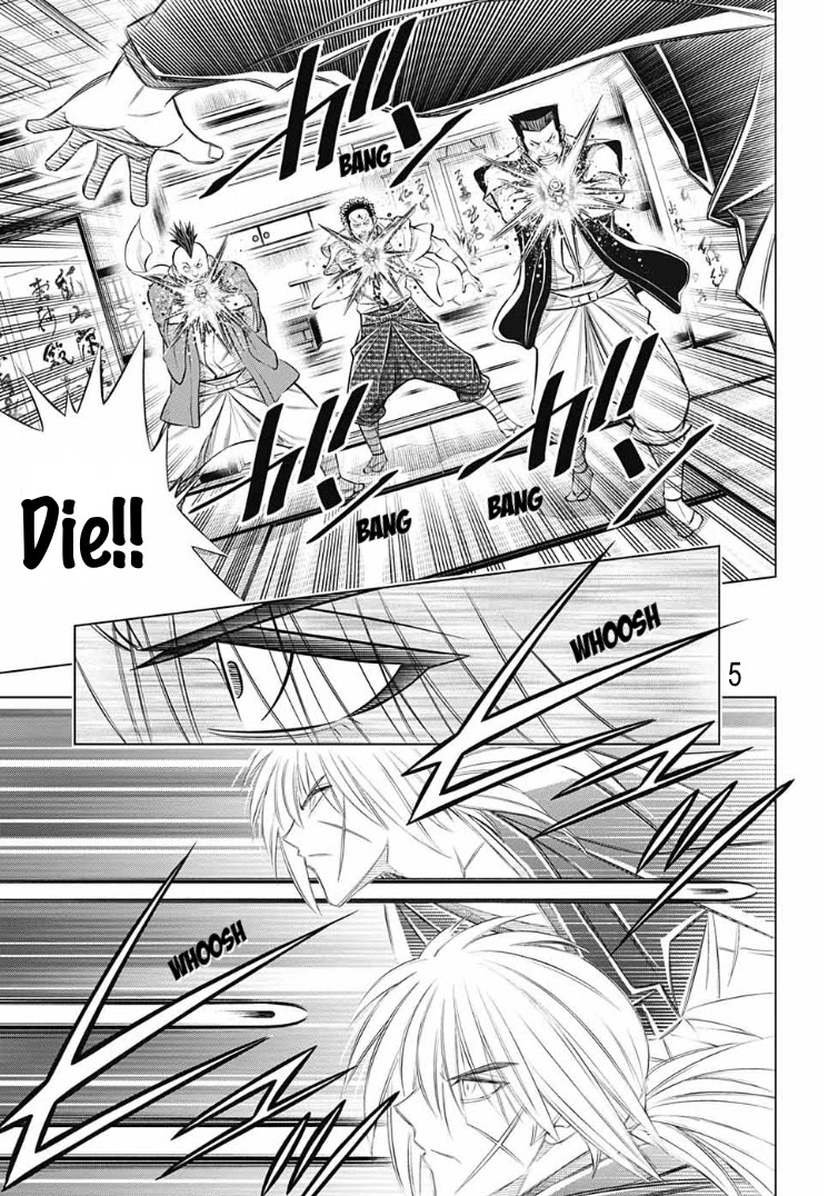 Rurouni Kenshin: Hokkaido Arc Chapter 27 page 6 - Chapter 27: Ezo Spruce Cones