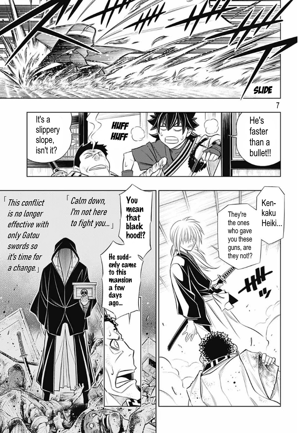 Rurouni Kenshin: Hokkaido Arc Chapter 27 page 8 - Chapter 27: Ezo Spruce Cones