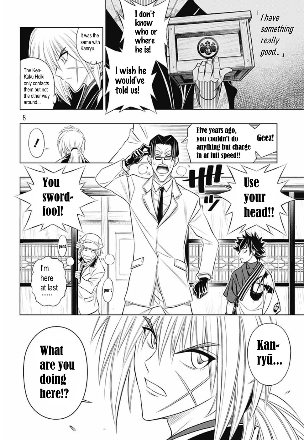 Rurouni Kenshin: Hokkaido Arc Chapter 27 page 9 - Chapter 27: Ezo Spruce Cones