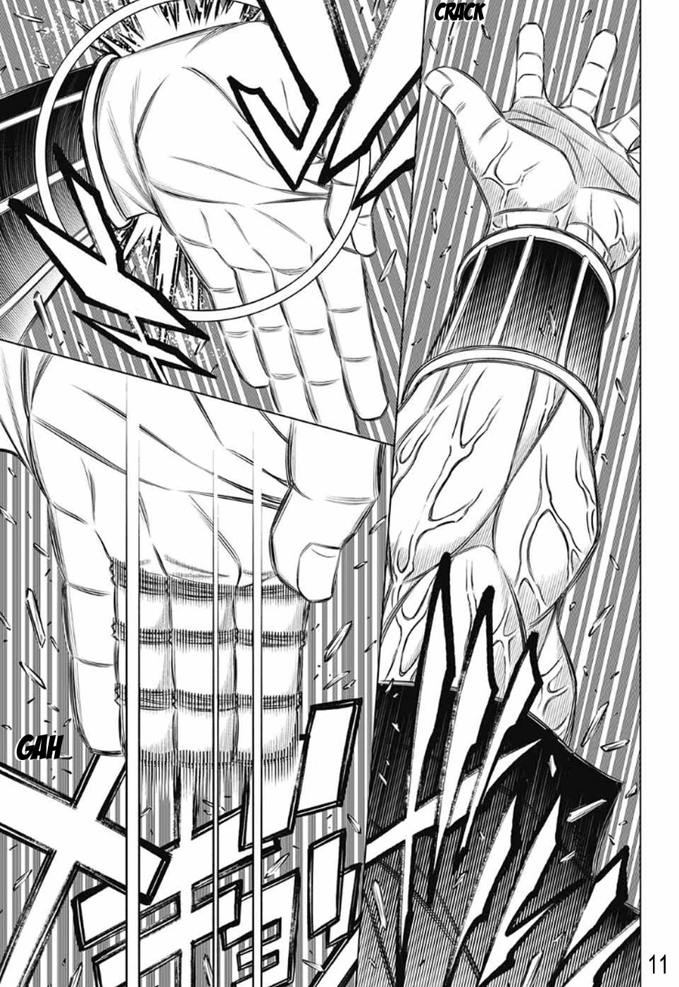 Rurouni Kenshin: Hokkaido Arc Chapter 28 page 10 - Chapter 28: Breaking Futae no Kiwami
