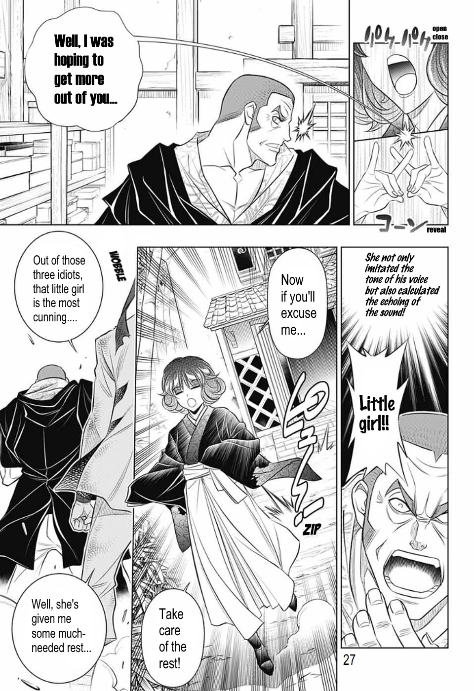 Rurouni Kenshin: Hokkaido Arc Chapter 28 page 26 - Chapter 28: Breaking Futae no Kiwami