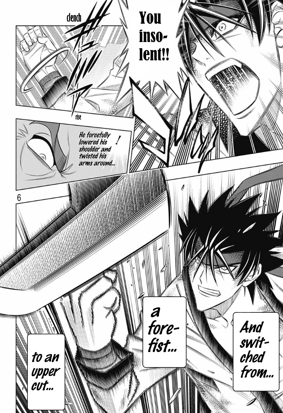 Rurouni Kenshin: Hokkaido Arc Chapter 28 page 5 - Chapter 28: Breaking Futae no Kiwami