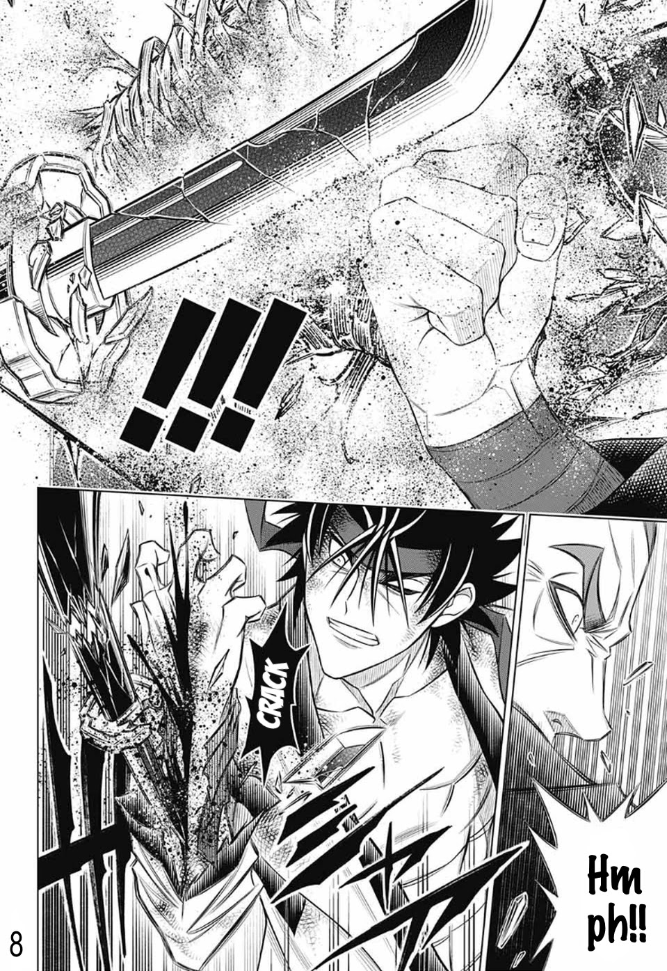 Rurouni Kenshin: Hokkaido Arc Chapter 28 page 7 - Chapter 28: Breaking Futae no Kiwami