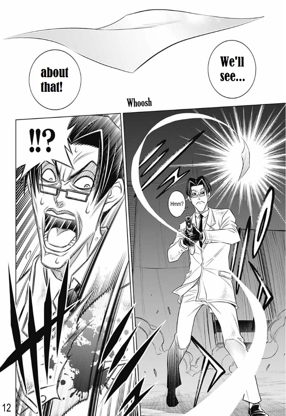 Rurouni Kenshin: Hokkaido Arc Chapter 29 page 12 - Chapter 29: Infiltration: Otaru Base
