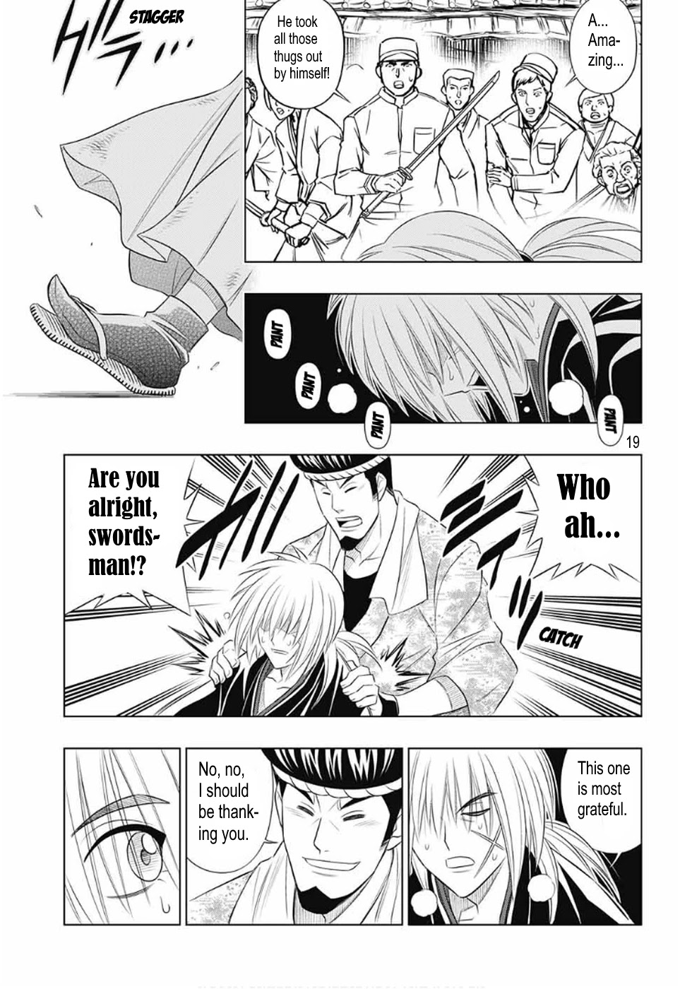 Rurouni Kenshin: Hokkaido Arc Chapter 29 page 18 - Chapter 29: Infiltration: Otaru Base
