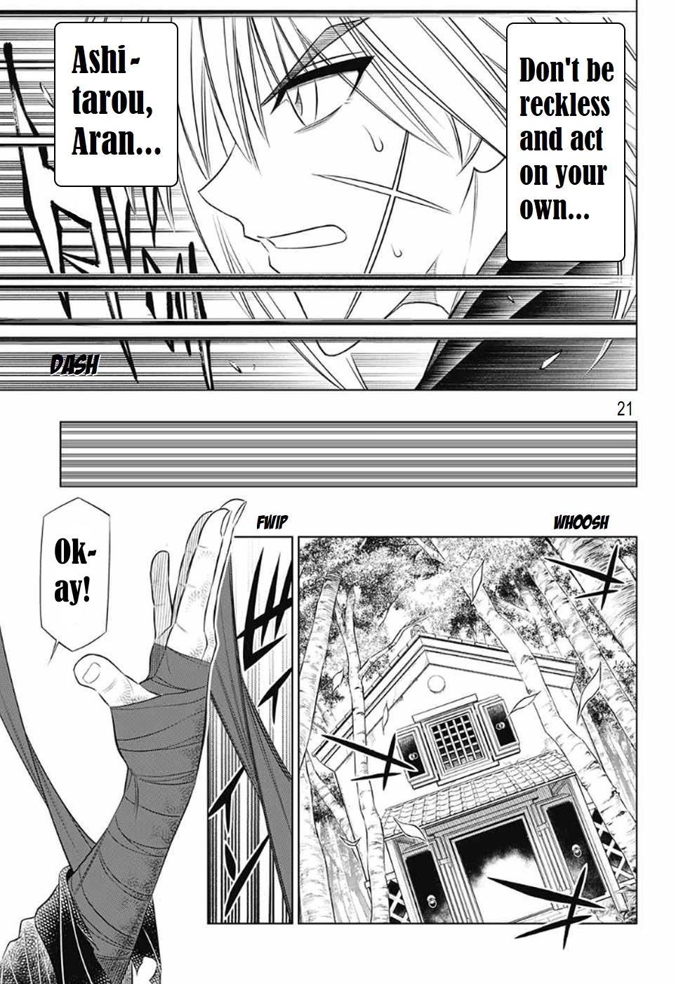 Rurouni Kenshin: Hokkaido Arc Chapter 29 page 20 - Chapter 29: Infiltration: Otaru Base
