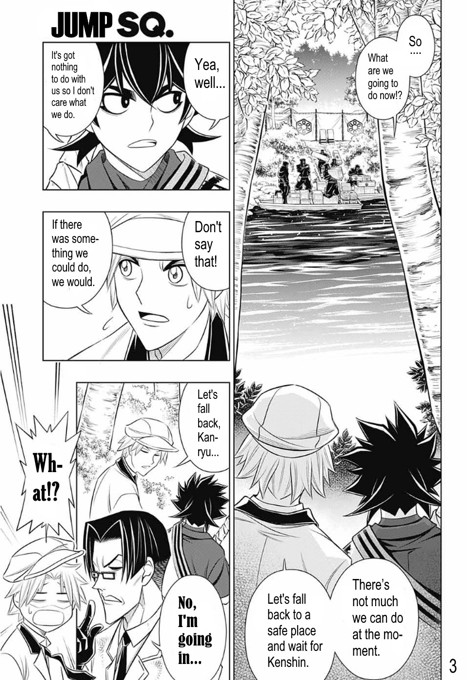 Rurouni Kenshin: Hokkaido Arc Chapter 29 page 3 - Chapter 29: Infiltration: Otaru Base