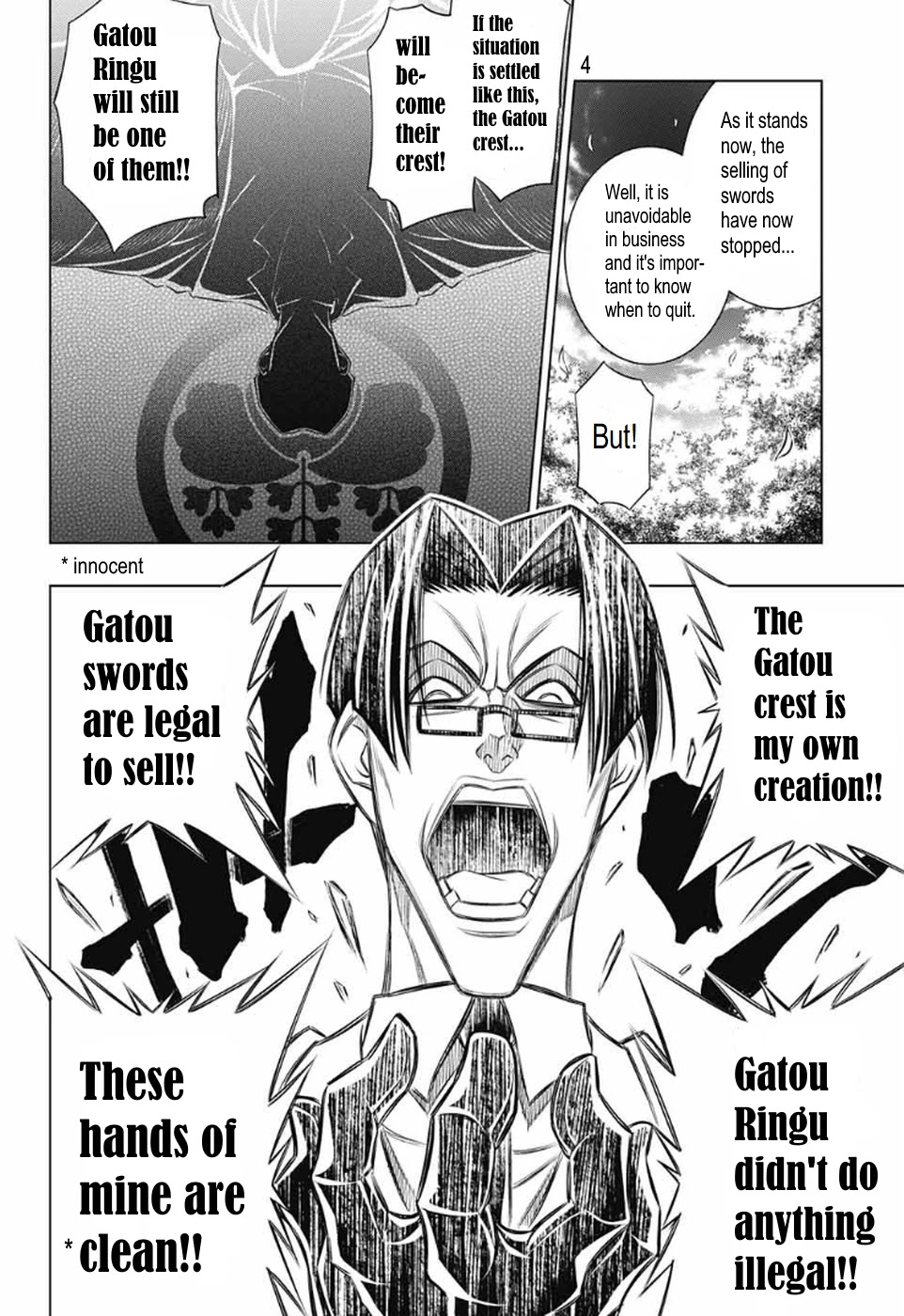Rurouni Kenshin: Hokkaido Arc Chapter 29 page 4 - Chapter 29: Infiltration: Otaru Base