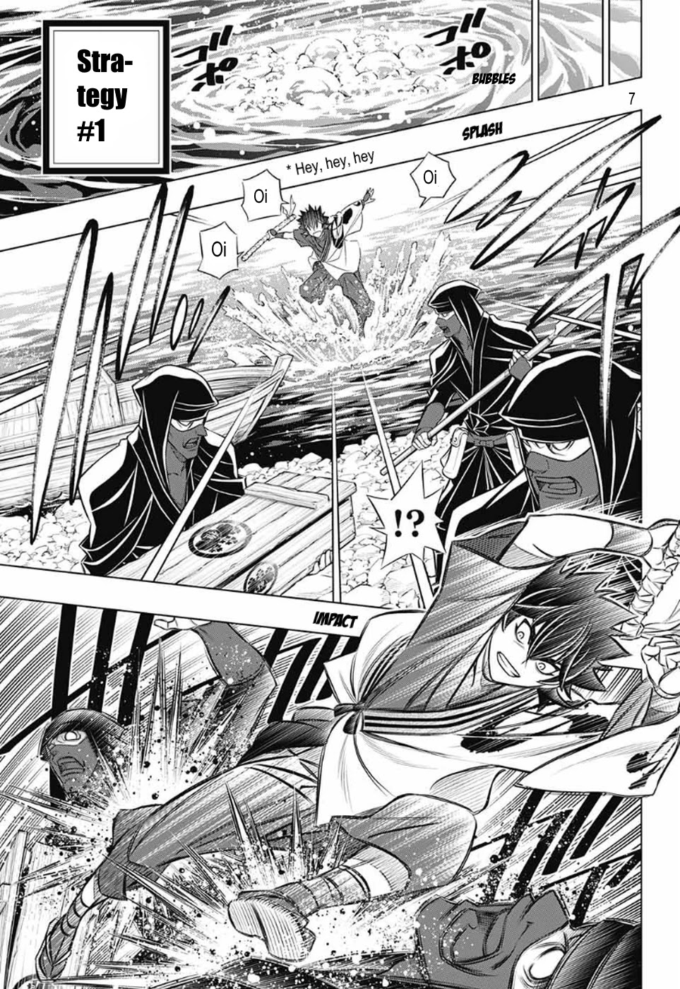 Rurouni Kenshin: Hokkaido Arc Chapter 29 page 7 - Chapter 29: Infiltration: Otaru Base