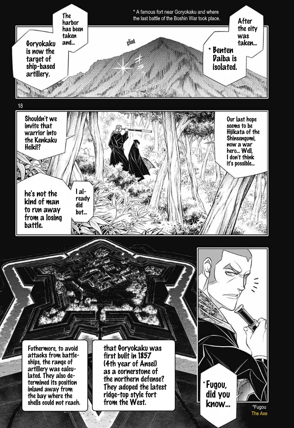 Rurouni Kenshin: Hokkaido Arc Chapter 30 page 16 - Chapter 30: How to End a Fight