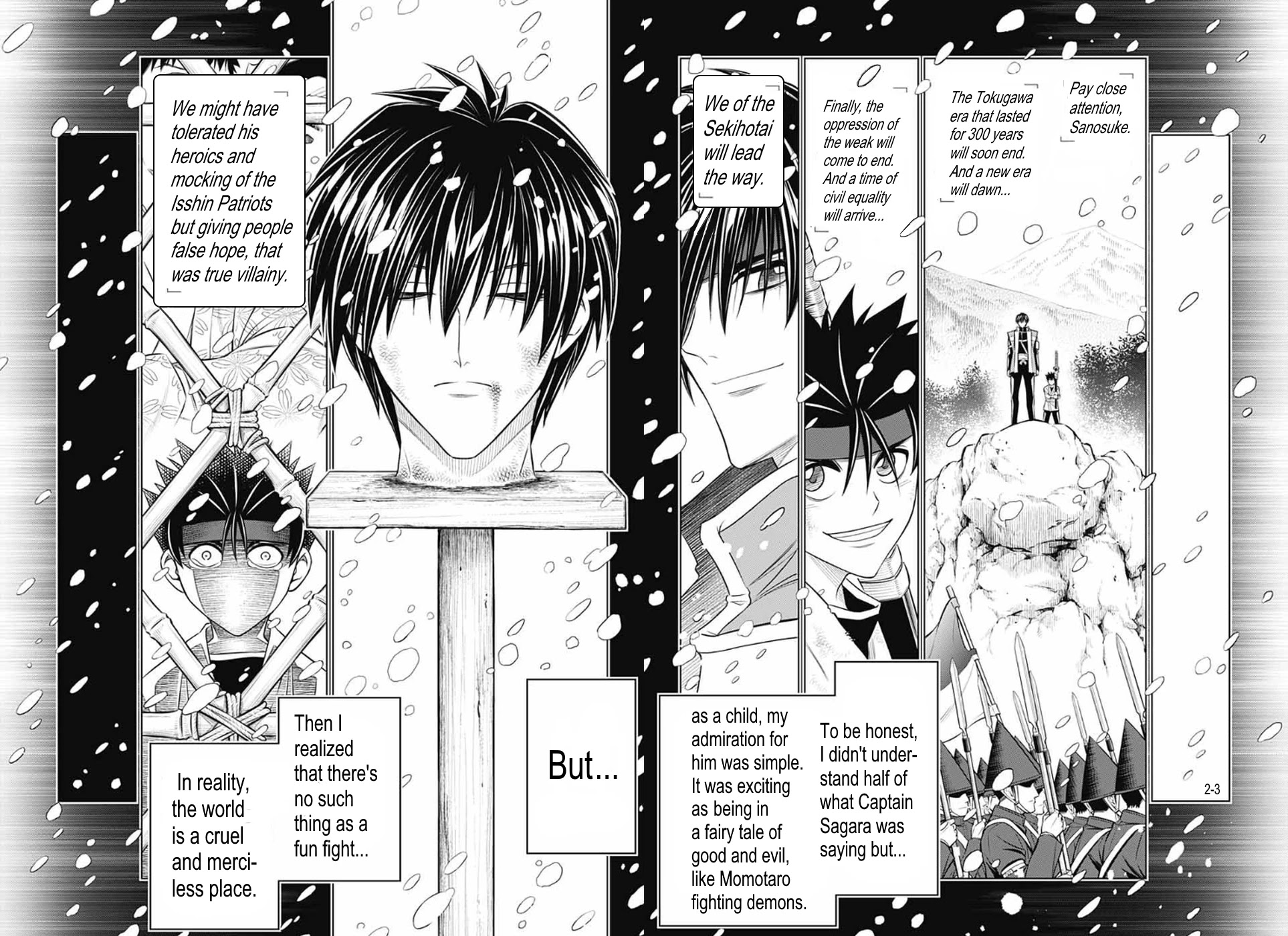 Rurouni Kenshin: Hokkaido Arc Chapter 30 page 2 - Chapter 30: How to End a Fight