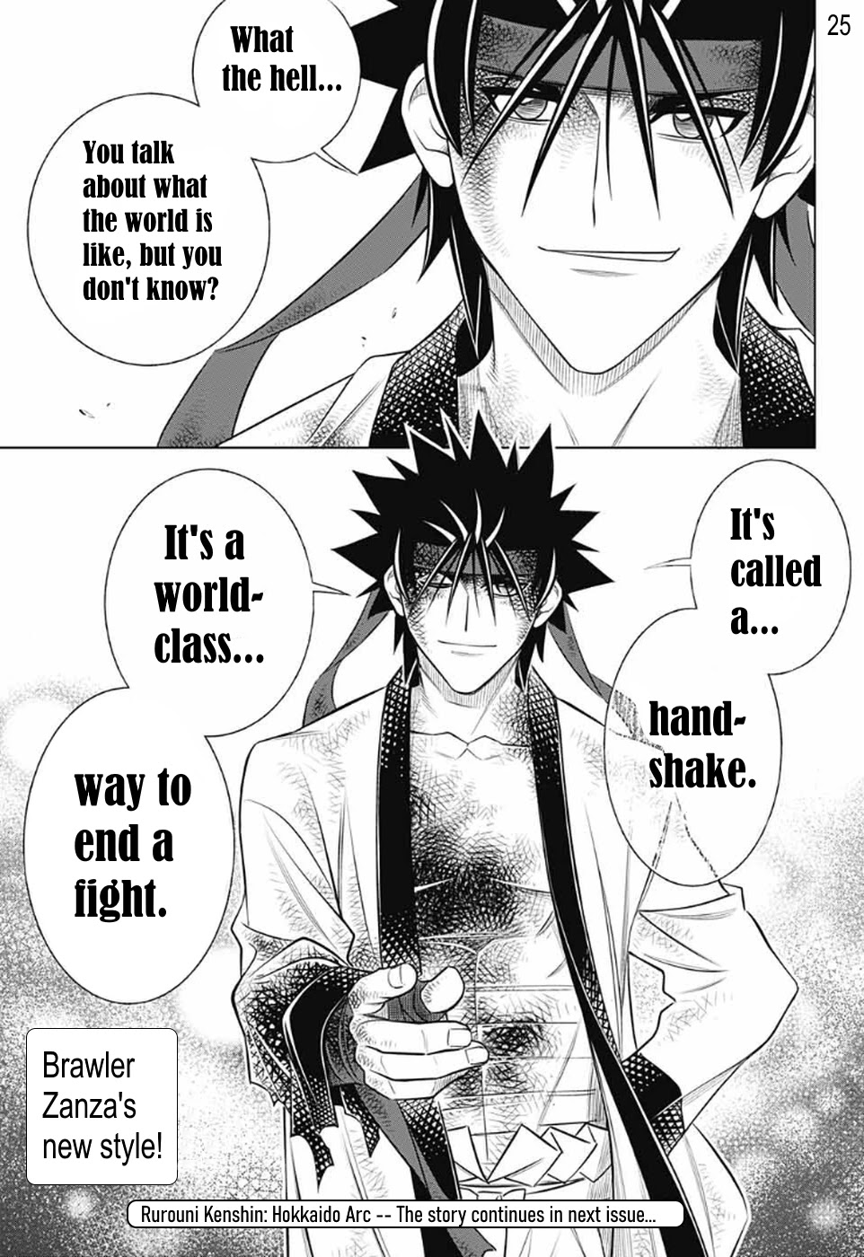 Rurouni Kenshin: Hokkaido Arc Chapter 30 page 23 - Chapter 30: How to End a Fight