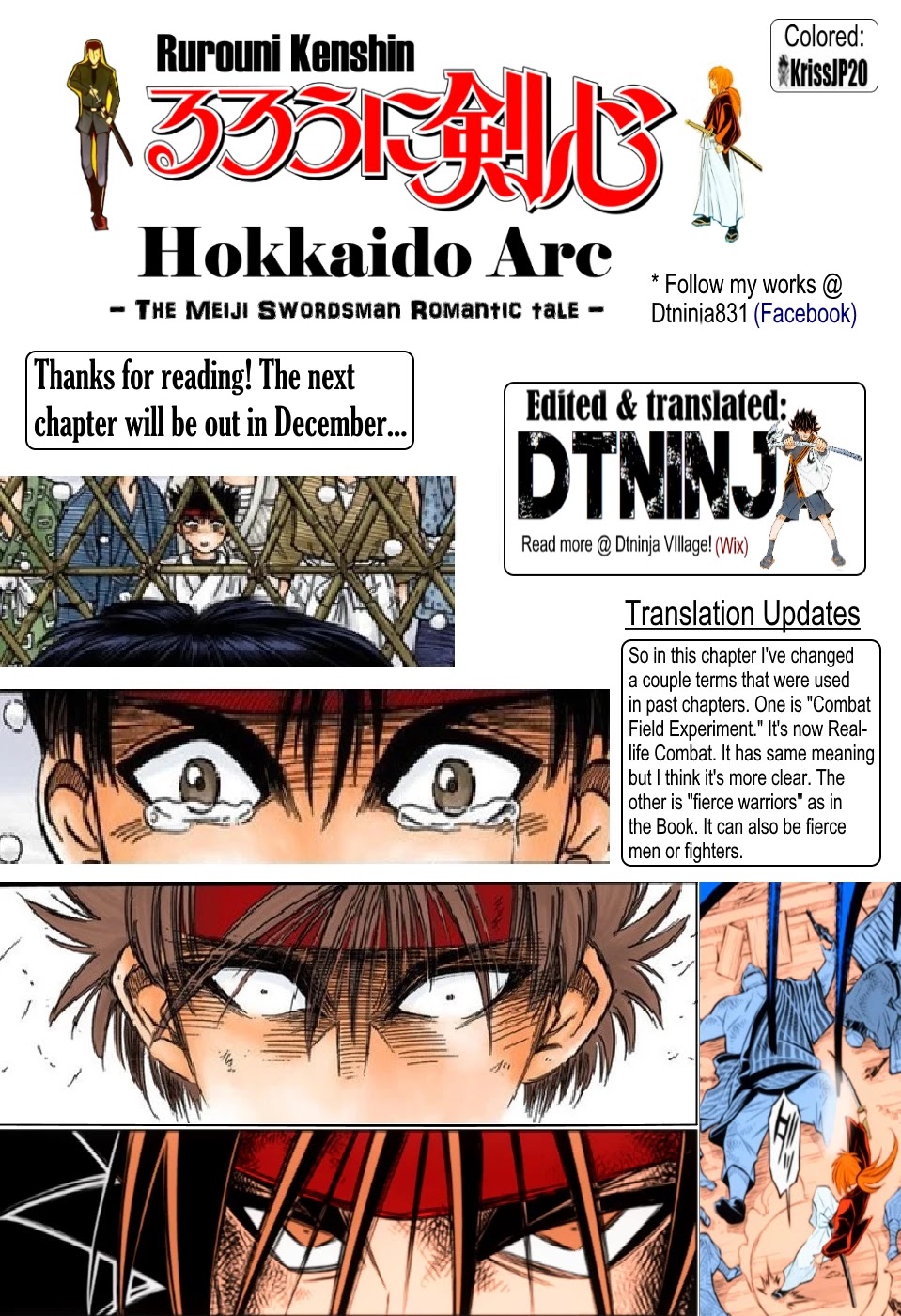 Rurouni Kenshin: Hokkaido Arc Chapter 30 page 24 - Chapter 30: How to End a Fight