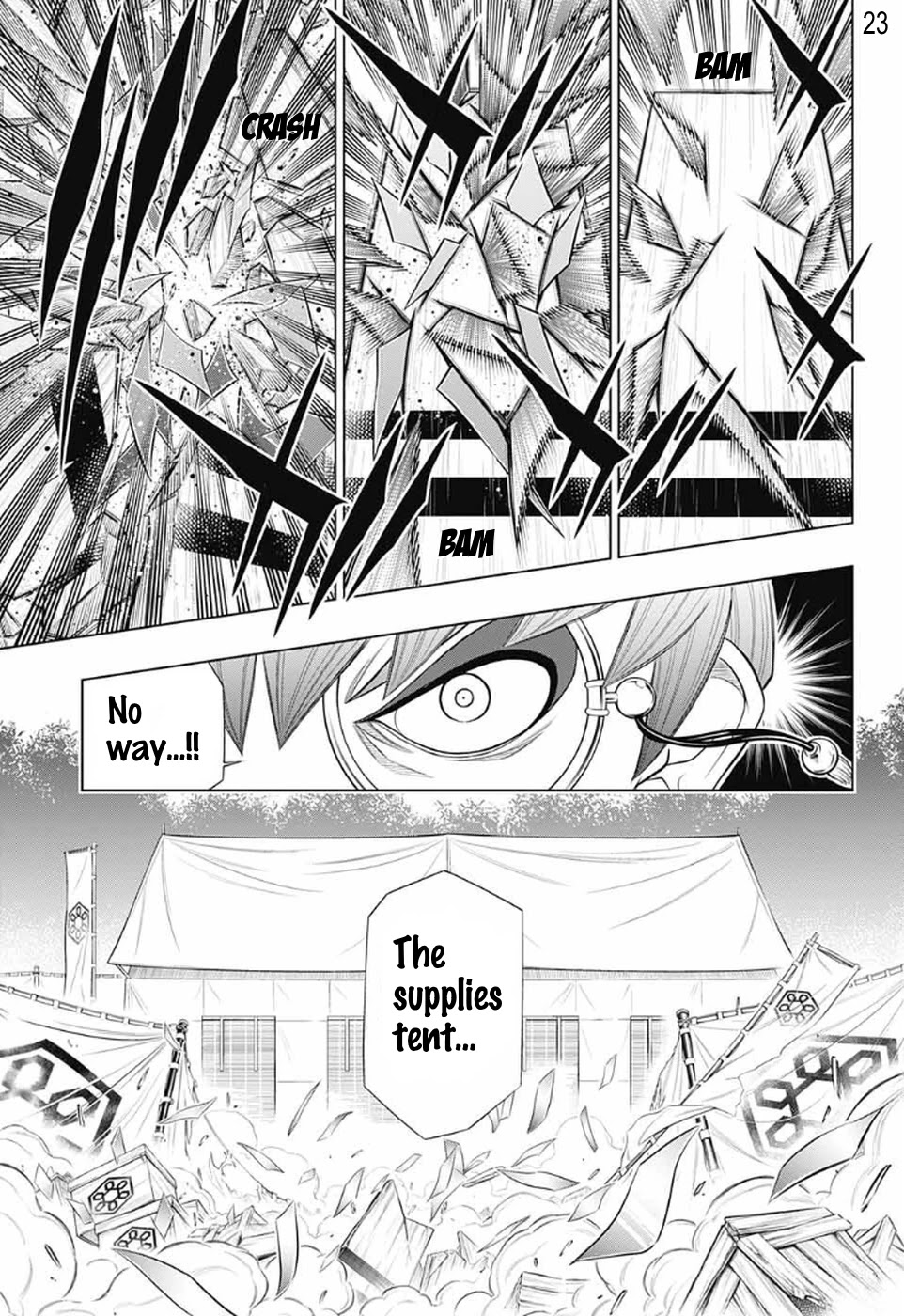 Rurouni Kenshin: Hokkaido Arc Chapter 31 page 23 - Chapter 31: Defeated Kanryū