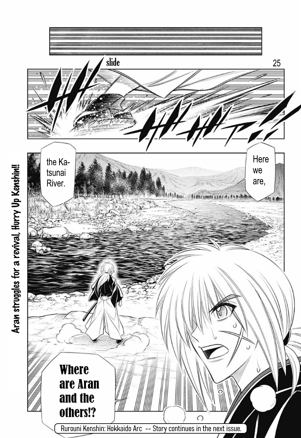 Rurouni Kenshin: Hokkaido Arc Chapter 31 page 25 - Chapter 31: Defeated Kanryū
