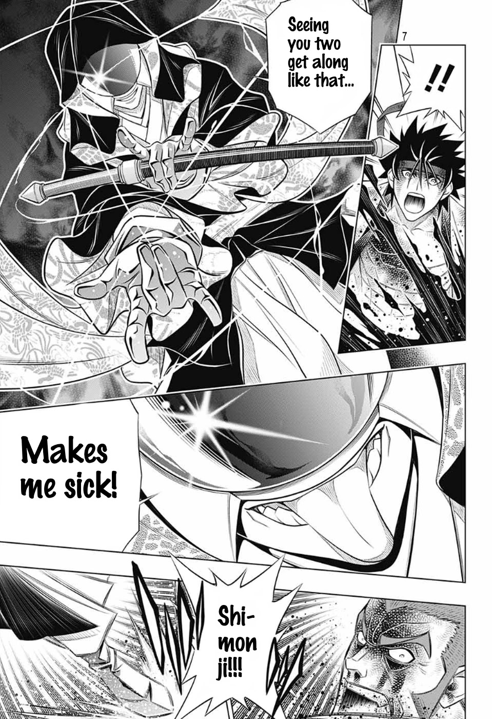 Rurouni Kenshin: Hokkaido Arc Chapter 31 page 7 - Chapter 31: Defeated Kanryū