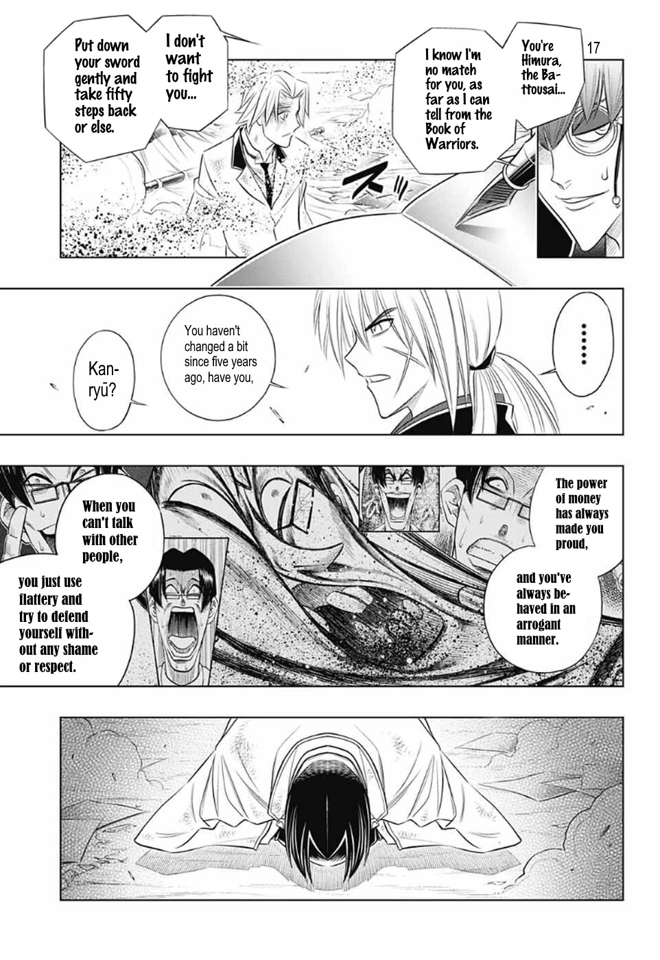 Rurouni Kenshin: Hokkaido Arc Chapter 32 page 17 - Chapter 32: Have-Nots