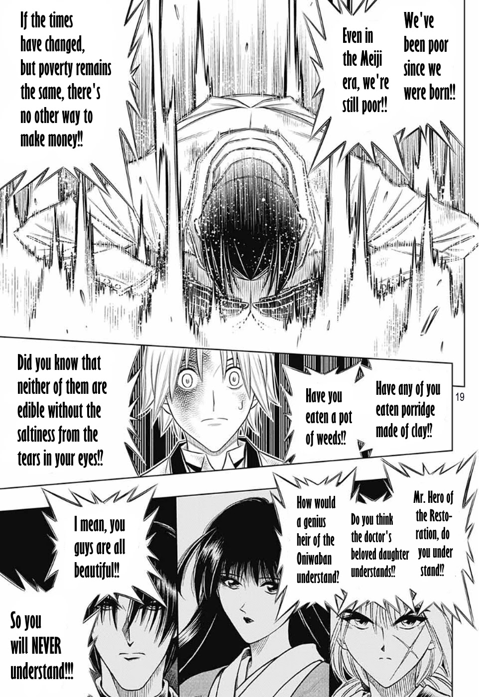 Rurouni Kenshin: Hokkaido Arc Chapter 32 page 19 - Chapter 32: Have-Nots