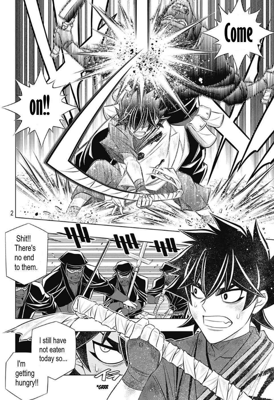 Rurouni Kenshin: Hokkaido Arc Chapter 32 page 2 - Chapter 32: Have-Nots