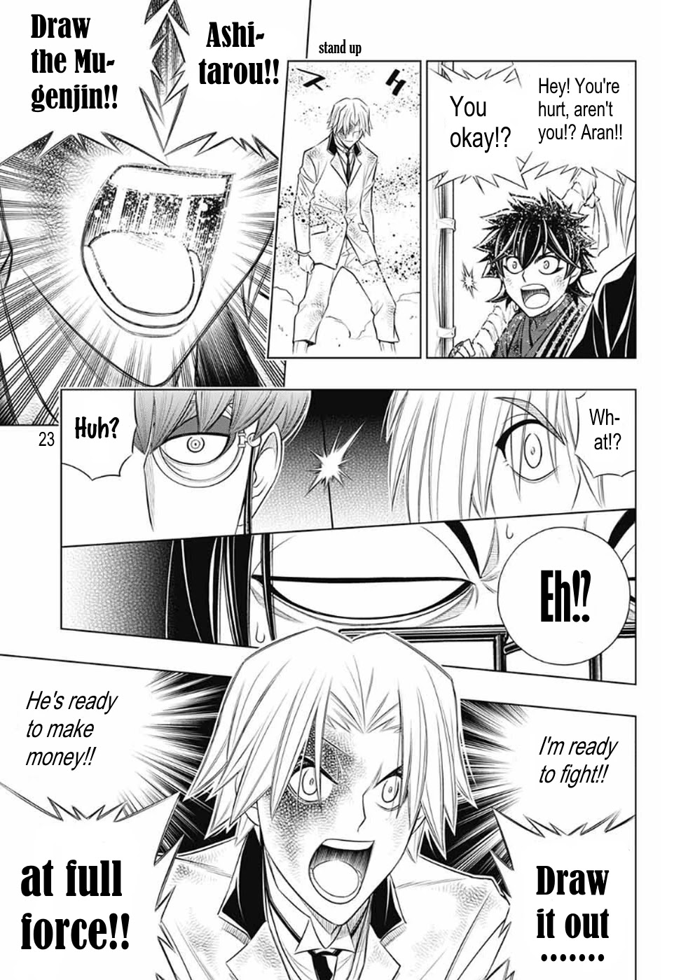 Rurouni Kenshin: Hokkaido Arc Chapter 32 page 23 - Chapter 32: Have-Nots