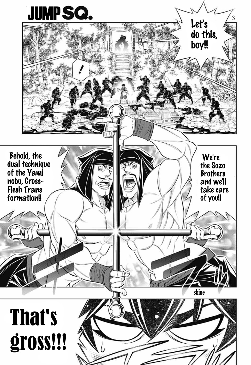 Rurouni Kenshin: Hokkaido Arc Chapter 32 page 3 - Chapter 32: Have-Nots