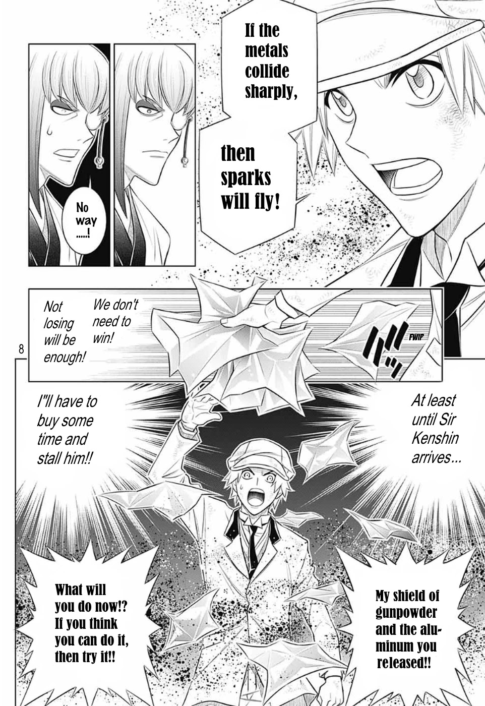 Rurouni Kenshin: Hokkaido Arc Chapter 32 page 8 - Chapter 32: Have-Nots