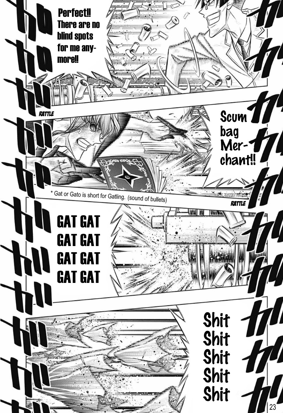 Rurouni Kenshin: Hokkaido Arc Chapter 33 page 21 - Chapter 33: Farewell, my beloved...