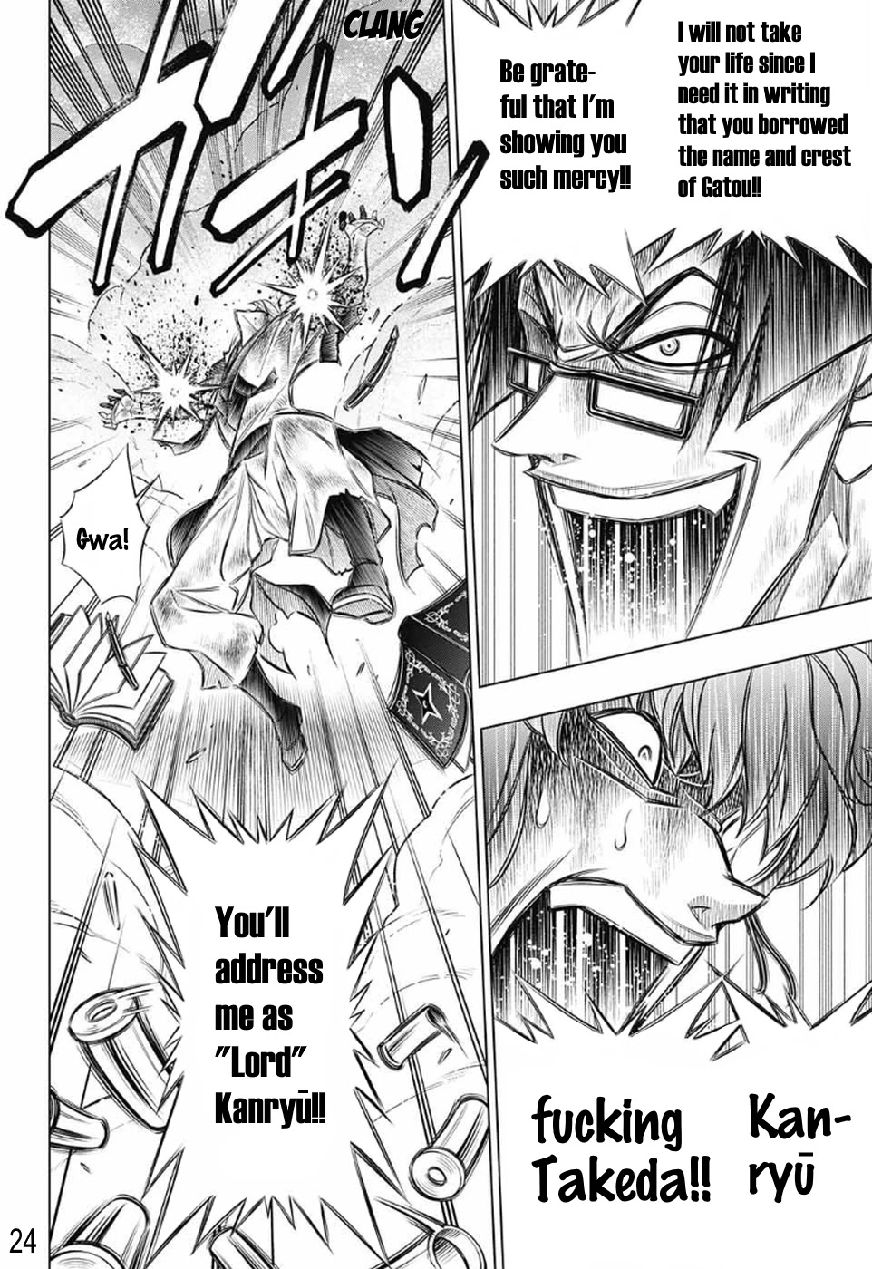 Rurouni Kenshin: Hokkaido Arc Chapter 33 page 22 - Chapter 33: Farewell, my beloved...