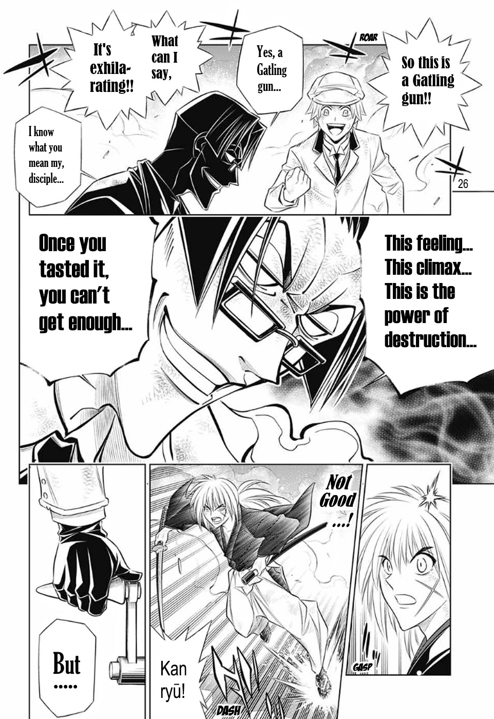 Rurouni Kenshin: Hokkaido Arc Chapter 33 page 24 - Chapter 33: Farewell, my beloved...