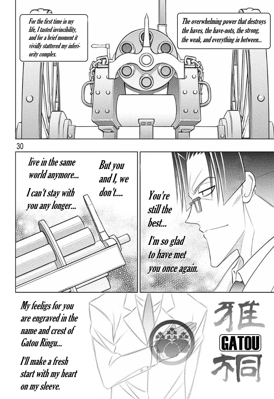 Rurouni Kenshin: Hokkaido Arc Chapter 33 page 28 - Chapter 33: Farewell, my beloved...