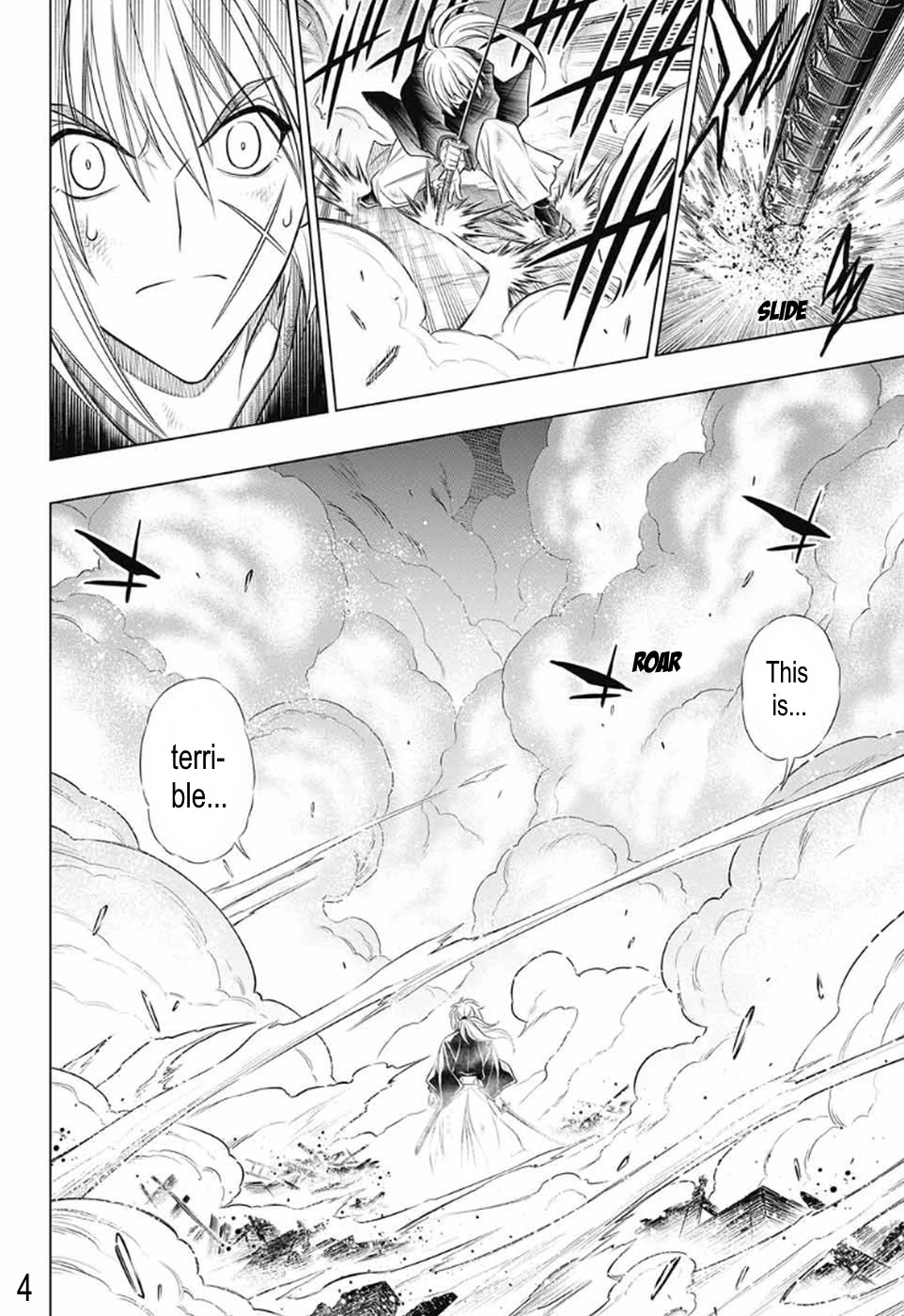 Rurouni Kenshin: Hokkaido Arc Chapter 33 page 4 - Chapter 33: Farewell, my beloved...