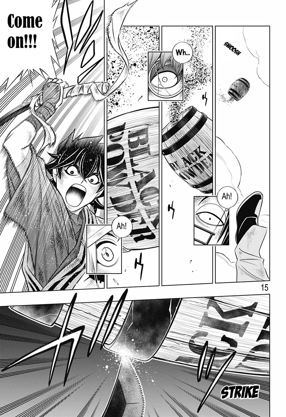 Rurouni Kenshin: Hokkaido Arc Chapter 34 page 14 - Chapter 34: Leaving Otaru