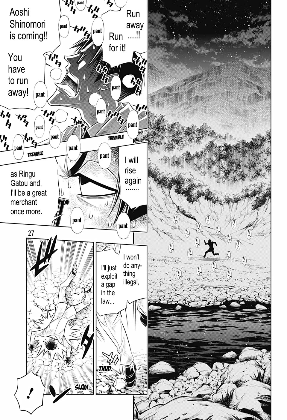 Rurouni Kenshin: Hokkaido Arc Chapter 34 page 26 - Chapter 34: Leaving Otaru