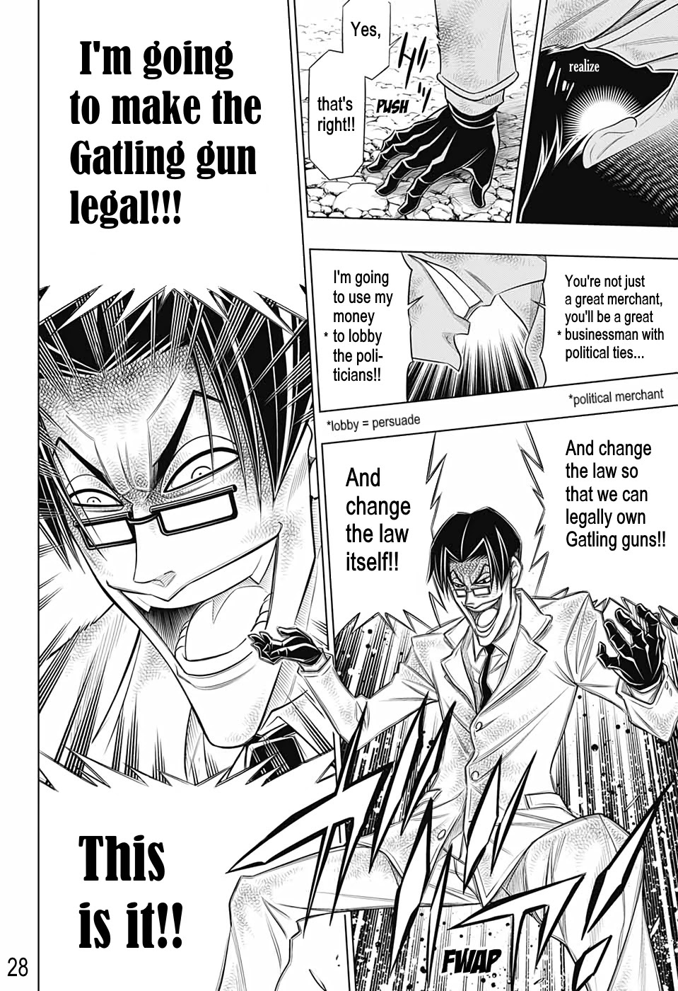 Rurouni Kenshin: Hokkaido Arc Chapter 34 page 27 - Chapter 34: Leaving Otaru
