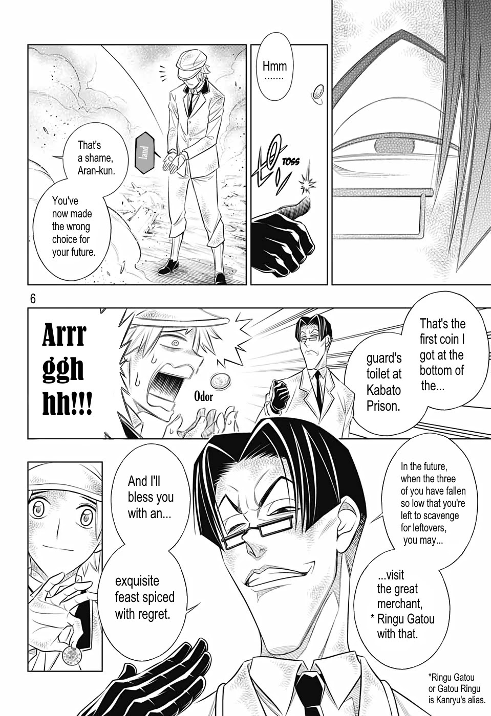 Rurouni Kenshin: Hokkaido Arc Chapter 34 page 5 - Chapter 34: Leaving Otaru
