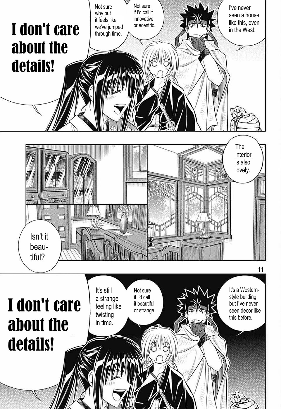 Rurouni Kenshin: Hokkaido Arc Chapter 35 page 11 - Chapter 35: Otaru→Hakodate→Sapporo