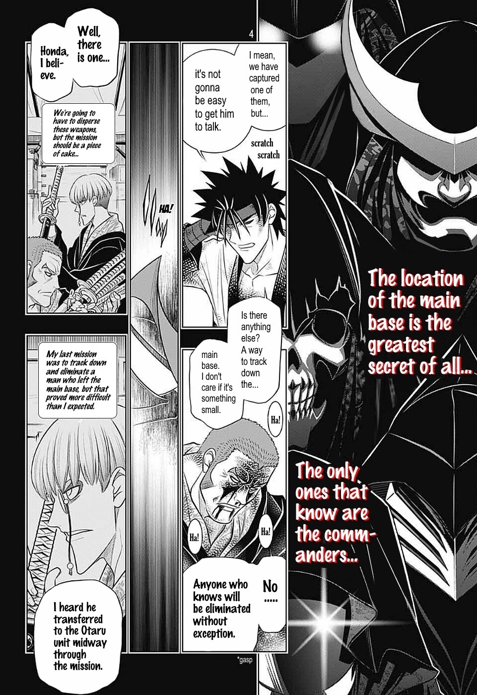 Rurouni Kenshin: Hokkaido Arc Chapter 35 page 4 - Chapter 35: Otaru→Hakodate→Sapporo