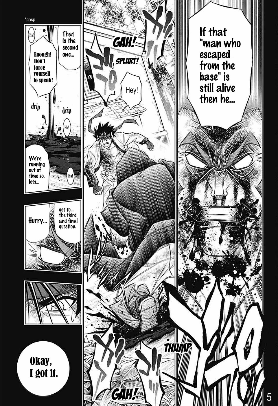 Rurouni Kenshin: Hokkaido Arc Chapter 35 page 5 - Chapter 35: Otaru→Hakodate→Sapporo