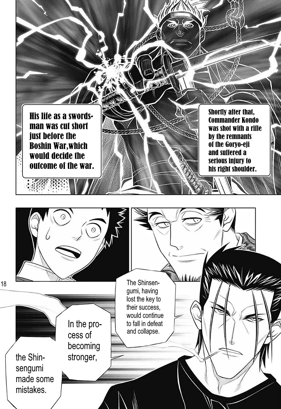 Rurouni Kenshin: Hokkaido Arc Chapter 36 page 17 - Chapter 36: Sapporo Shinsengumi Elegy Part 1: The Northern Capital and the Shinsengumi