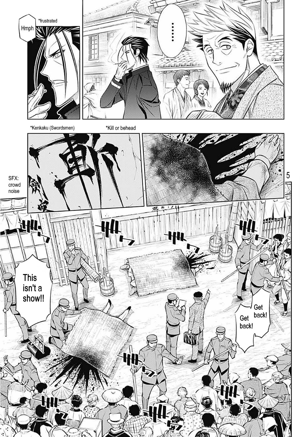 Rurouni Kenshin: Hokkaido Arc Chapter 36 page 5 - Chapter 36: Sapporo Shinsengumi Elegy Part 1: The Northern Capital and the Shinsengumi