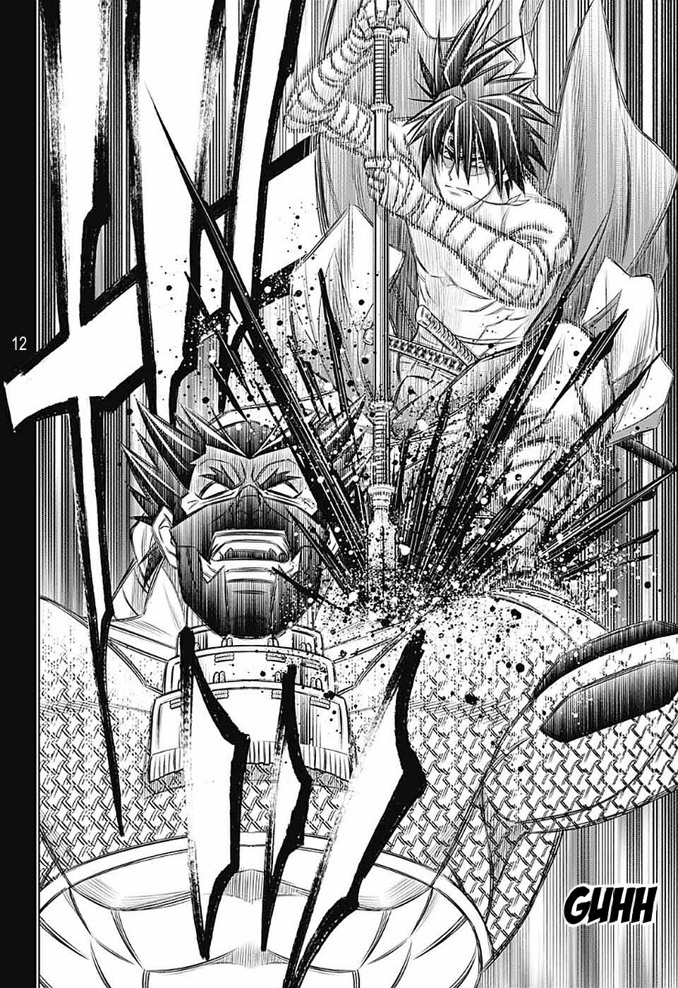 Rurouni Kenshin: Hokkaido Arc Chapter 39 page 12 - Chapter 39: Sapporo Shinsengumi Elegy Pt. 4: Aburanokouji and Hajime Saitou