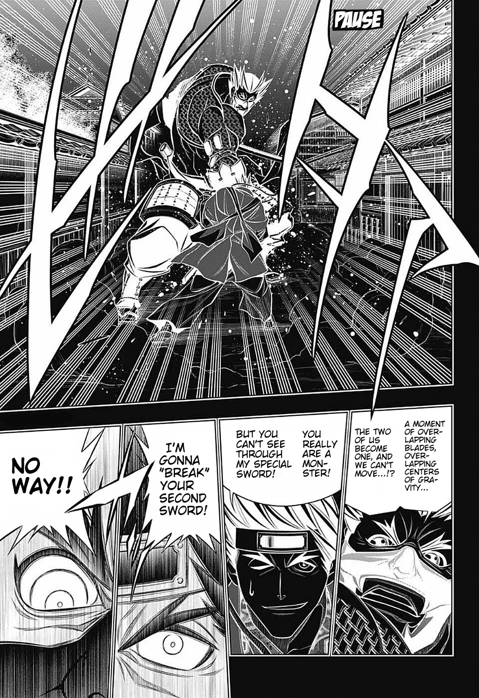 Rurouni Kenshin: Hokkaido Arc Chapter 39 page 9 - Chapter 39: Sapporo Shinsengumi Elegy Pt. 4: Aburanokouji and Hajime Saitou