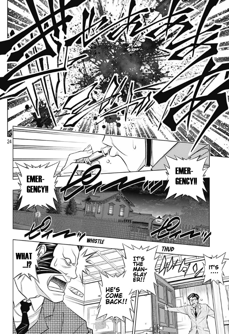 Rurouni Kenshin: Hokkaido Arc Chapter 40 page 24 - Chapter 40: Sapporo Shinsengumi Elegy Part 5: Ringo no Ie and Abe Jūrō