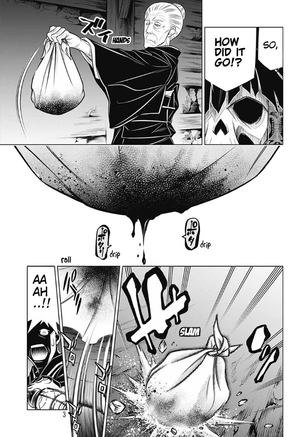 Rurouni Kenshin: Hokkaido Arc Chapter 40 page 3 - Chapter 40: Sapporo Shinsengumi Elegy Part 5: Ringo no Ie and Abe Jūrō