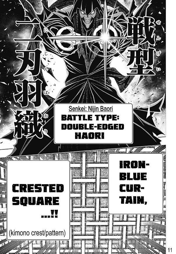Rurouni Kenshin: Hokkaido Arc Chapter 41 page 11 - Chapter 41: Sapporo Shinsengumi Elegy Part 6: Kenkaku Heiki Hyōbe and the Main Street Battle