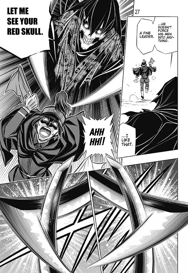 Rurouni Kenshin: Hokkaido Arc Chapter 41 page 25 - Chapter 41: Sapporo Shinsengumi Elegy Part 6: Kenkaku Heiki Hyōbe and the Main Street Battle
