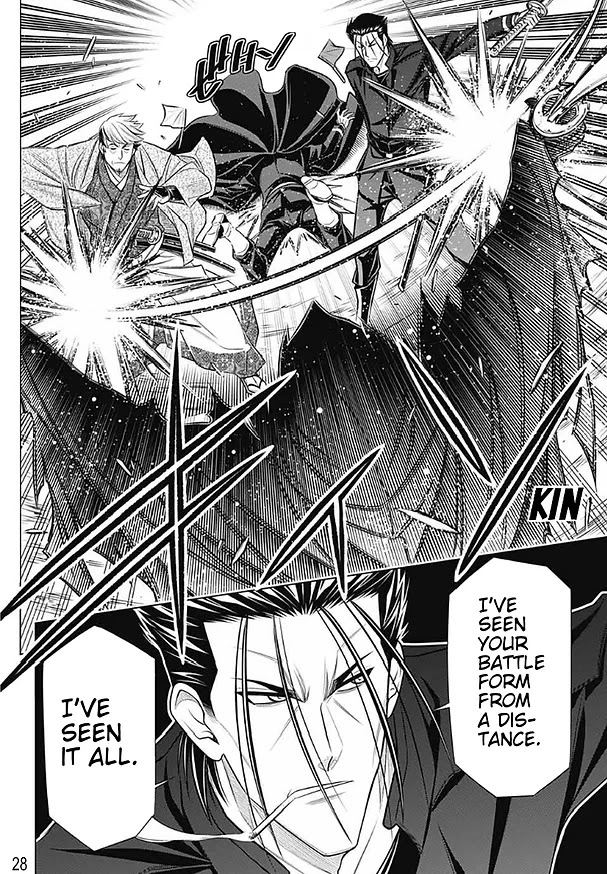 Rurouni Kenshin: Hokkaido Arc Chapter 41 page 26 - Chapter 41: Sapporo Shinsengumi Elegy Part 6: Kenkaku Heiki Hyōbe and the Main Street Battle