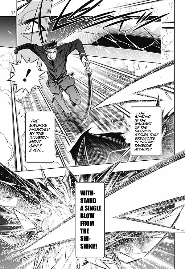 Rurouni Kenshin: Hokkaido Arc Chapter 42 page 17 - Chapter 42: Sapporo Shinsengumi Elegy Part 7: The Apple Orchard and Abe Jūrō